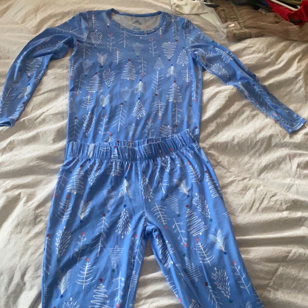 Girls Christmas pajamas. Cotton, cute and comfy! Never worn, perfect condition.